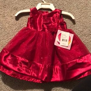 12/18 months red holiday dress